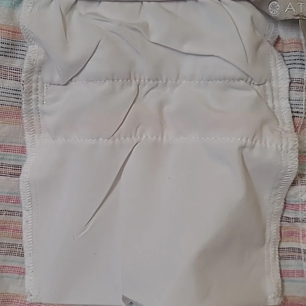 Athleta Multicolor Striped Athletic Shorts‎